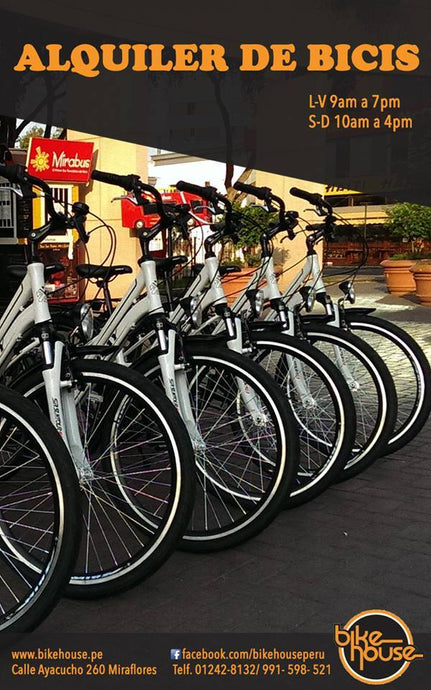 Alquiler de bicicletas/Rental bikes