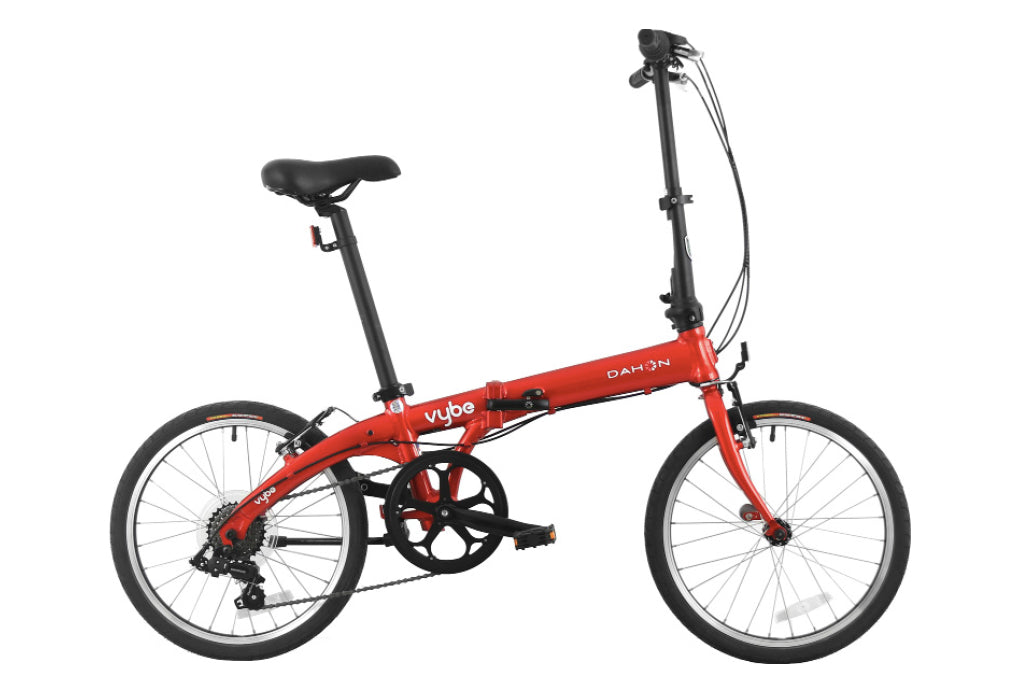 Bicicleta plegable Dahon VYBE D7, rojo