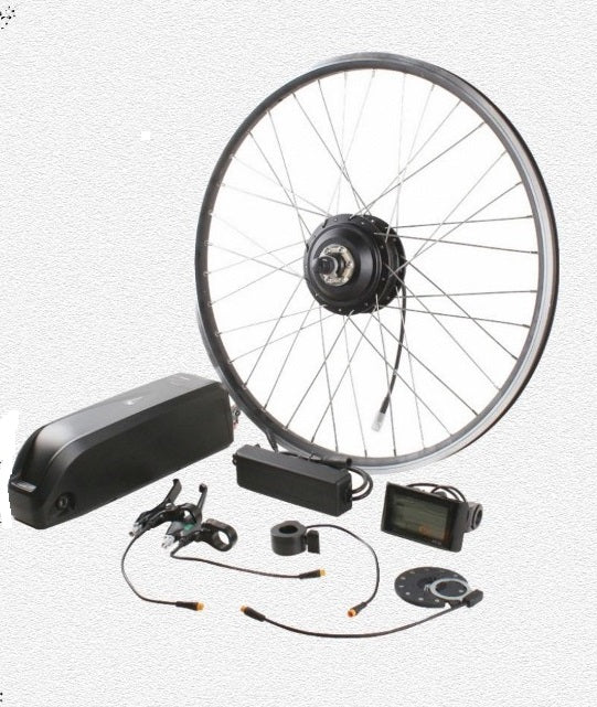Kit para bicicleta eléctrica - Motor 350W - Batería en cuadro S046